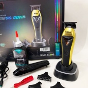 Тример VGR V-994, акумуляторний, мотор MAGLEV VECTOR 3.0, 3 насадки, зарядна станція, кейс. Зображення №15