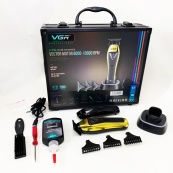 Тример VGR V-994, акумуляторний, мотор MAGLEV VECTOR 3.0, 3 насадки, зарядна станція, кейс. Зображення №18