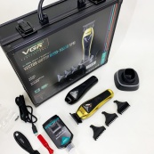 Тример VGR V-994, акумуляторний, мотор MAGLEV VECTOR 3.0, 3 насадки, зарядна станція, кейс. Зображення №19