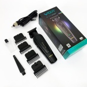 Акумуляторна машинка для стрижки VGR V-995 + 4 насадки, 2000 мАг, USB. Зображення №6