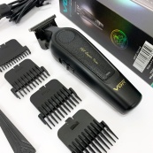 Акумуляторна машинка для стрижки VGR V-995 + 4 насадки, 2000 мАг, USB. Зображення №8