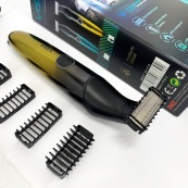 Бритва-триммер для стрижки бороди та вусів VGR V-339 GOLD. Зображення №7