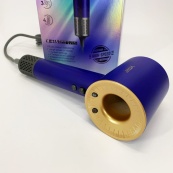 Фен профессиональный VGR V-445 BLUE, 3 уровня обдува, 4 уровня температуры, 1600 Вт. Изображение №8