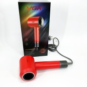 Фен професійний VGR V-445 RED, 3 рівні обдування, 4 рівні температури, 1600 Вт. Зображення №7