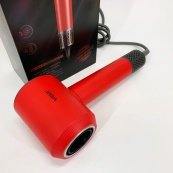 Фен професійний VGR V-445 RED, 3 рівні обдування, 4 рівні температури, 1600 Вт. Зображення №9