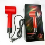 Фен професійний VGR V-445 RED, 3 рівні обдування, 4 рівні температури, 1600 Вт. Зображення №12