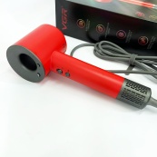 Фен професійний VGR V-445 RED, 3 рівні обдування, 4 рівні температури, 1600 Вт. Зображення №14