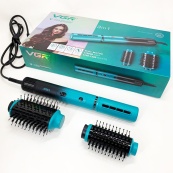 Электрическая фен-щетка VGR V-489 стайлер для укладки волос 1300 Вт. Цвет: синий. Изображение №15