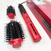 Електрична фен-щітка VGR V-489 стайлер для укладання волосся 1300 Вт. Колір: червоний. Зображення №11