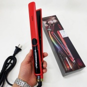 Плойка для волосся VGR V-518 RED випрямляч з керамічними пластинами. Зображення №2 Плойка для волосся VGR V-518 RED випрямляч з керамічними пластинами. Зображення №2