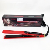 Плойка для волосся VGR V-518 RED випрямляч з керамічними пластинами. Зображення №5 Плойка для волосся VGR V-518 RED випрямляч з керамічними пластинами. Зображення №5