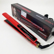 Плойка для волосся VGR V-518 RED випрямляч з керамічними пластинами. Зображення №7 Плойка для волосся VGR V-518 RED випрямляч з керамічними пластинами. Зображення №7