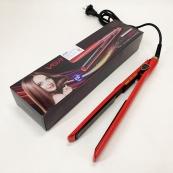 Плойка для волосся VGR V-518 RED випрямляч з керамічними пластинами. Зображення №8 Плойка для волосся VGR V-518 RED випрямляч з керамічними пластинами. Зображення №8