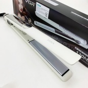 Плойка для волосся VGR V-518 WHITE випрямляч з керамічними пластинами. Зображення №5 Плойка для волосся VGR V-518 WHITE випрямляч з керамічними пластинами. Зображення №5
