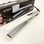 Плойка для волосся VGR V-518 WHITE випрямляч з керамічними пластинами. Зображення №10 Плойка для волосся VGR V-518 WHITE випрямляч з керамічними пластинами. Зображення №10