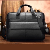 Чоловіча шкіряна сумка для ноутбука з італійської шкіри, формат А4, преміум клас. Зображення №7 Чоловіча шкіряна сумка для ноутбука з італійської шкіри, формат А4, преміум клас. Зображення №7