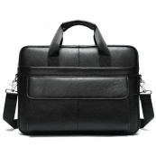 Чоловіча шкіряна сумка для ноутбука з італійської шкіри, формат А4, преміум клас. Зображення №11 Чоловіча шкіряна сумка для ноутбука з італійської шкіри, формат А4, преміум клас. Зображення №11
