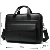 Чоловіча шкіряна сумка для ноутбука з італійської шкіри, формат А4, преміум клас. Зображення №14 Чоловіча шкіряна сумка для ноутбука з італійської шкіри, формат А4, преміум клас. Зображення №14