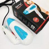 Фен для волосся складаний дорожній Gemei GM-1756 1200 Вт. Колір: блакитний. Зображення №12