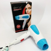 Фен для волосся складаний дорожній Gemei GM-1756 1200 Вт. Колір: блакитний. Зображення №13