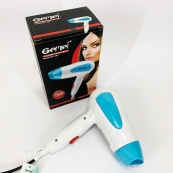 Фен для волосся складаний дорожній Gemei GM-1756 1200 Вт. Колір: блакитний. Зображення №14