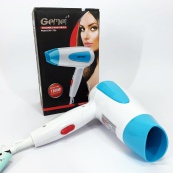 Фен для волосся складаний дорожній Gemei GM-1756 1200 Вт. Колір: блакитний. Зображення №16