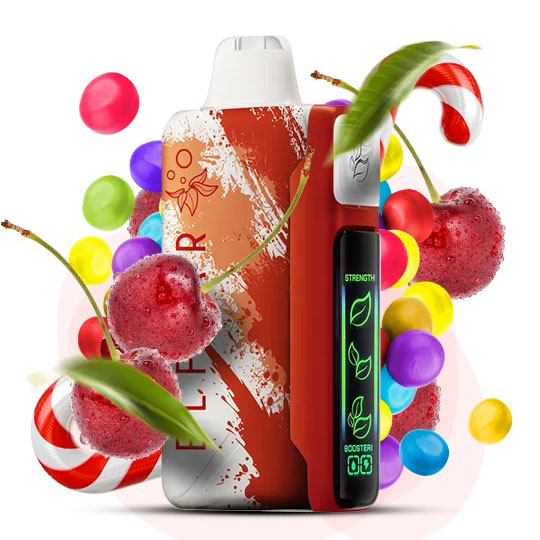 Elf Bar Nic King 30000. Кисла Вишня Цукерки (Sour Cherry Candy) Elf Bar Nic King 30000. Кисла Вишня Цукерки (Sour Cherry Candy)