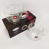 Набор чашек сердце Con Brio CB-8923-2 230 мл, 2 шт, Кружки стеклянные с двойным дном, Чашки для еспресо. Изображение №9 Набор чашек сердце Con Brio CB-8923-2 230 мл, 2 шт, Кружки стеклянные с двойным дном, Чашки для еспресо. Изображение №9