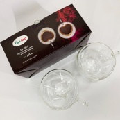Набор чашек сердце Con Brio CB-8923-2 230 мл, 2 шт, Кружки стеклянные с двойным дном, Чашки для еспресо. Изображение №12 Набор чашек сердце Con Brio CB-8923-2 230 мл, 2 шт, Кружки стеклянные с двойным дном, Чашки для еспресо. Изображение №12
