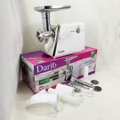 М'ясорубка електрична 2000 Вт Dario DMG0320. Колір: білий. Зображення №5