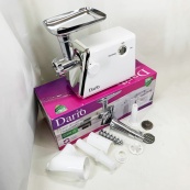 М'ясорубка електрична 2000 Вт Dario DMG0320. Колір: білий. Зображення №6