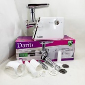 М'ясорубка електрична 2000 Вт Dario DMG0320. Колір: білий. Зображення №7