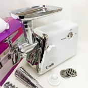 М'ясорубка електрична 2000 Вт Dario DMG0320. Колір: білий. Зображення №14