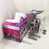 М'ясорубка електрична 2000 Вт Dario DMG0320. Колір: білий. Зображення №18