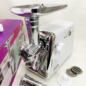 М'ясорубка електрична 2000 Вт Dario DMG0320. Колір: білий. Зображення №23