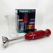 Блендер ViLgrand VBH4330. Колір: червоний. Зображення №5