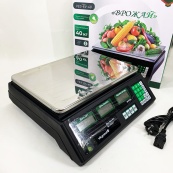 Ваги торговельні ViLgrand VES-6V-40 40 кг з калькулятором та акумулятором. Зображення №11