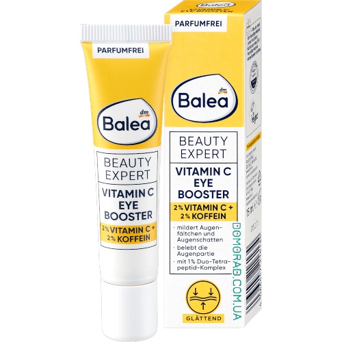 Balea Beauty Expert Крем під очі Vitamin C Eye Booster 15ml Balea Beauty Expert Крем під очі Vitamin C Eye Booster 15ml