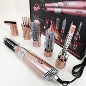 Щипці фен для волосся мультистайлер GEMEI GM-4831 7в1, класичний фен для волосся, потужний фен для волосся. Зображення №12