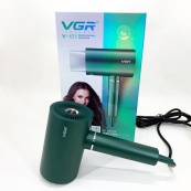 Професійний фен для волосся VGR V-431 потужністю 1600-1800 Вт із режимом холодного повітря. Колір: зелений. Зображення №18