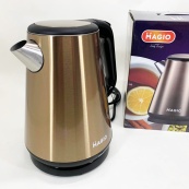 Електрочайник Magio MG-971 термостійкий 1.7 л 1500 Вт Стильний електричний чайник Тихий побутовий чайник. Зображення №10