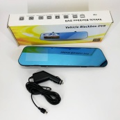 Автомобільний відеореєстратор, дзеркало DVR CT-607 дисплей 4.3 дюйми, Автомобільний відеореєстратор Хіт. Зображення №8