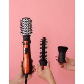 Фен Щетка Gemei Gm-4828 Браш Стайлер Вращающаяся Расческа Для Брашинга, Фен щетка 3 в 1, Фен браш Gemei. Изображение №6 Фен Щетка Gemei Gm-4828 Браш Стайлер Вращающаяся Расческа Для Брашинга, Фен щетка 3 в 1, Фен браш Gemei. Изображение №6