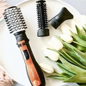 Фен Щетка Gemei Gm-4828 Браш Стайлер Вращающаяся Расческа Для Брашинга, Фен щетка 3 в 1, Фен браш Gemei. Изображение №17 Фен Щетка Gemei Gm-4828 Браш Стайлер Вращающаяся Расческа Для Брашинга, Фен щетка 3 в 1, Фен браш Gemei. Изображение №17