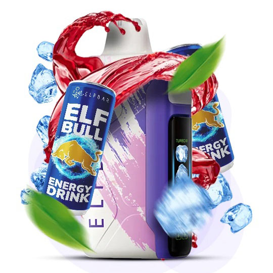 Elf Bar Ice King 30000. Енергетик (ELF BULL) Elf Bar Ice King 30000. Енергетик (ELF BULL)