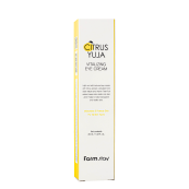 Зволожуючий крем для шкіри навколо очей FarmStay Citrus Yuja Vitalizing 45мл. Зображення №5 Зволожуючий крем для шкіри навколо очей FarmStay Citrus Yuja Vitalizing 45мл. Зображення №5