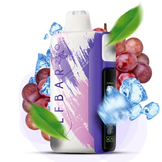 Elf Bar Ice King 30000. Виноград (Grape Ice) Elf Bar Ice King 30000. Виноград (Grape Ice)