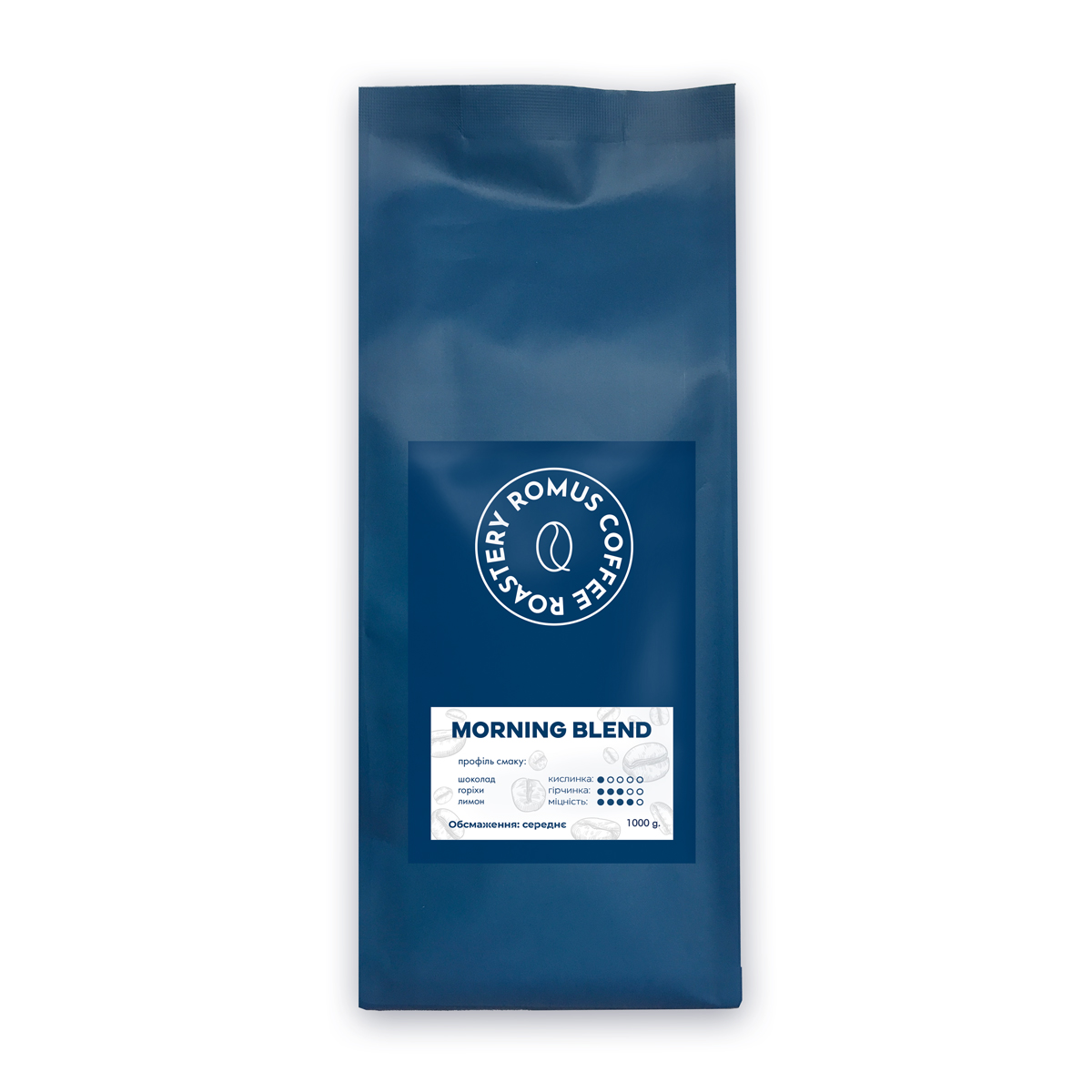 Кава в зернах Romus Coffee Roastery Morning Blend 1 кг (2036) Кава в зернах Romus Coffee Roastery Morning Blend 1 кг (2036)