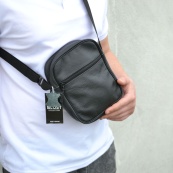 Якісна чоловіча сумка з натуральної шкіри, сумка месенджер, шкіряна барсетка, сумка через плече. Зображення №24