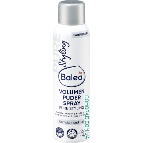Balea Спрей-пудра для волосся Volumenpuder 150ml Balea Спрей-пудра для волосся Volumenpuder 150ml